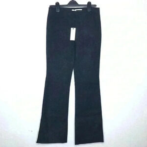 Leo Max Stretch Wide Leg Pants Dark Grey Medium